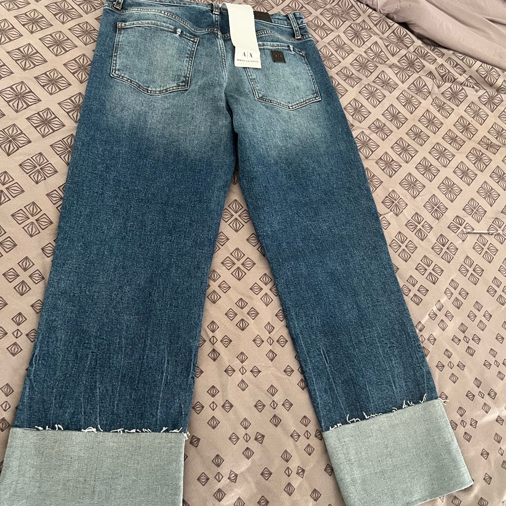 New with tags straight fit faded legs